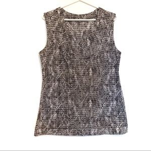 3/20$ Lynn Cantin printed tank top
